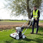 Verticuteren met de Etesia MSC45